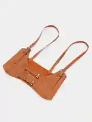 Терракотовый пояс-корсет под грудь, эластичный