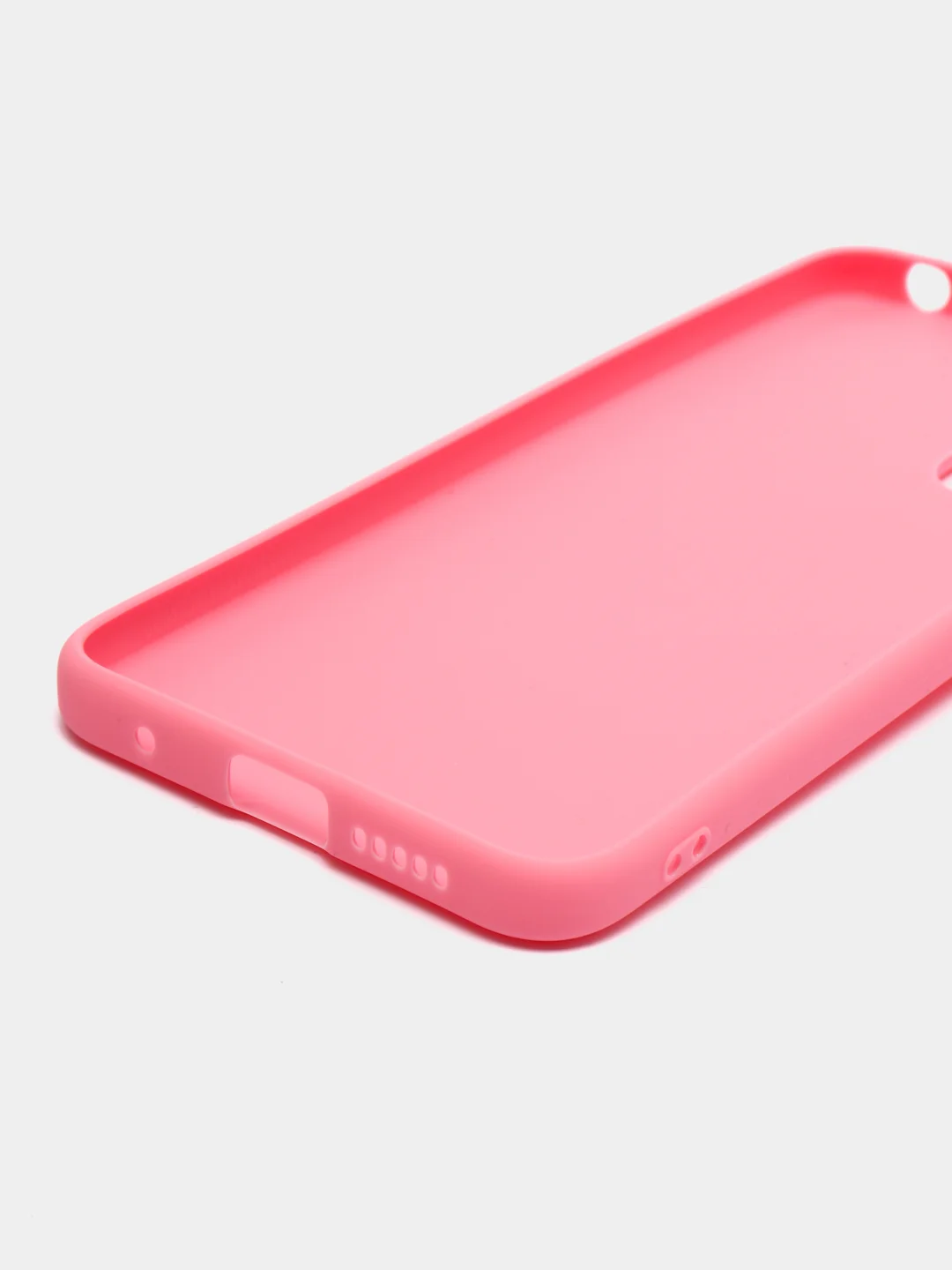 Розовый чехол для Xiaomi Redmi Note 11 4G, Note 11S, Note 11 NFC, силиконовый