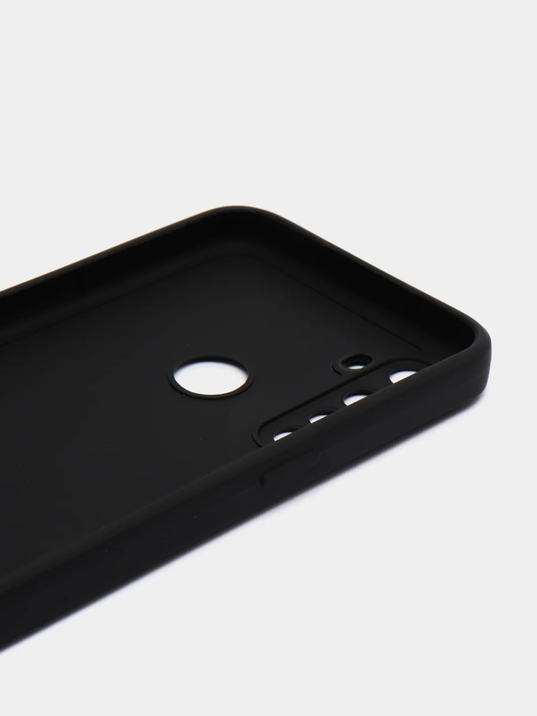 Угольный чехол силиконовый для Realme 5 / Realme 6i / Realme C3
