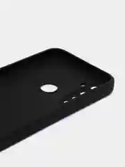 Угольный чехол силиконовый для Realme 5 / Realme 6i / Realme C3