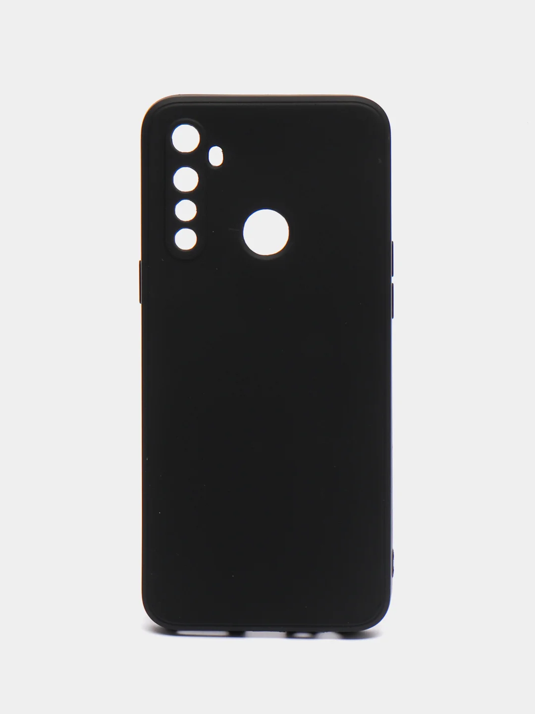Угольный чехол силиконовый для Realme 5 / Realme 6i / Realme C3