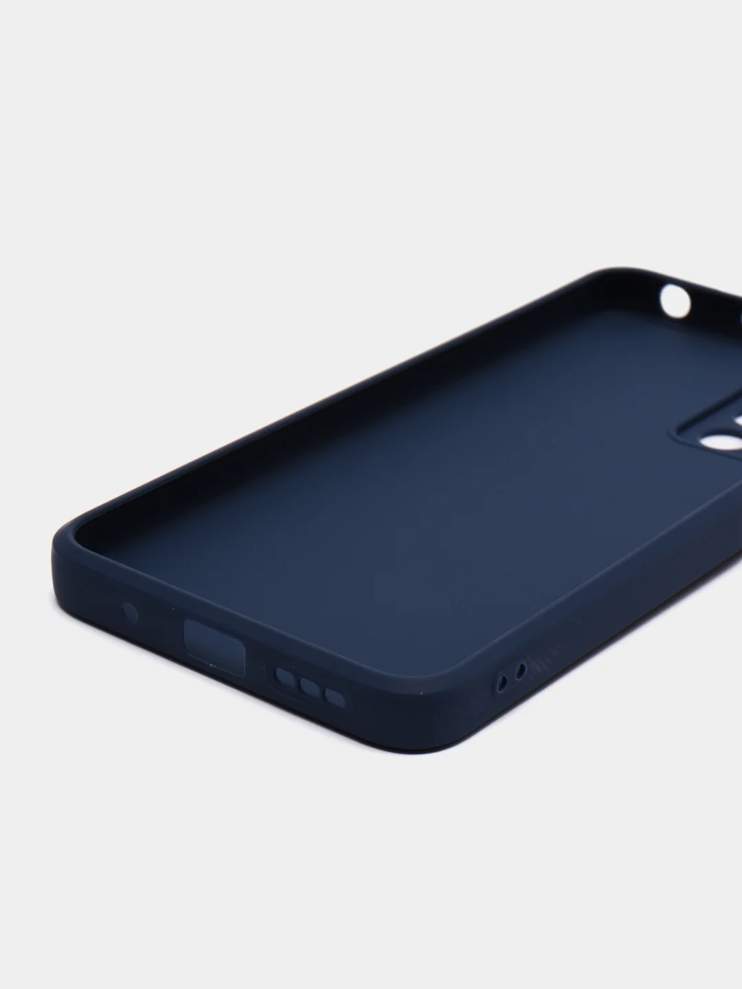 Индиго чехол для Xiaomi Redmi Note 11 4G, Note 11S, Note 11 NFC, силиконовый