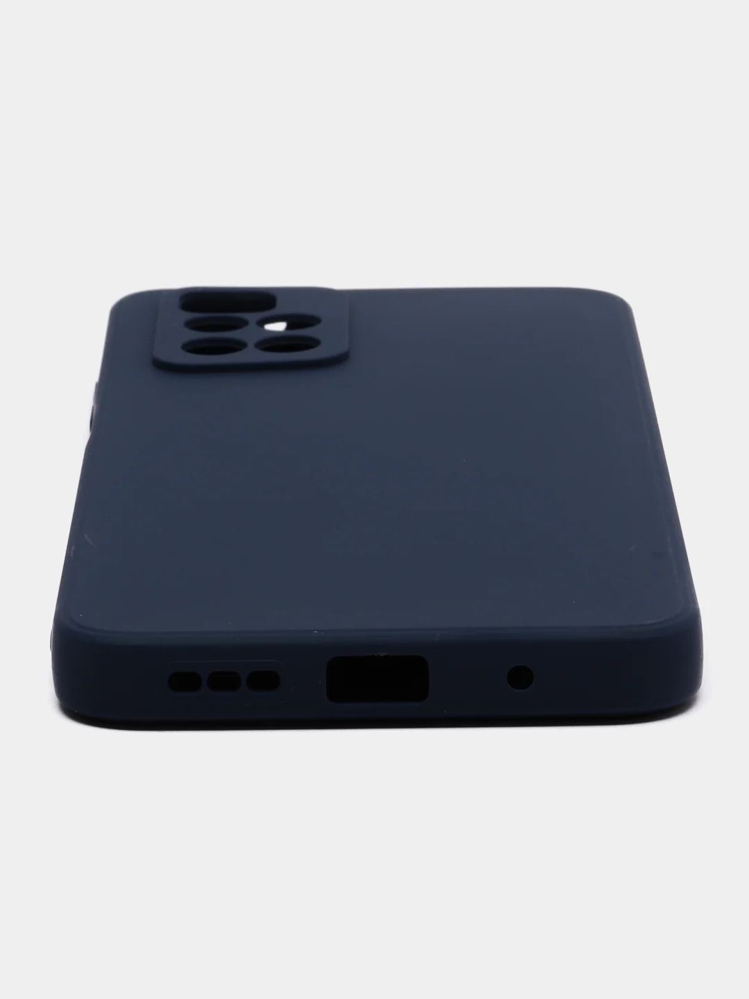 Индиго чехол для Xiaomi Redmi Note 11 4G, Note 11S, Note 11 NFC, силиконовый