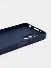Индиго чехол для Xiaomi Redmi Note 11 4G, Note 11S, Note 11 NFC, силиконовый