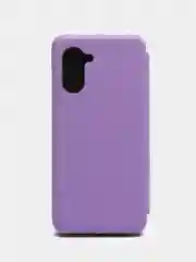 Сиреневый чехол-книжка для Realme C21 / C21Y, C3 / 5 / 6i, C30 / C30S / С31 / С33 / C35