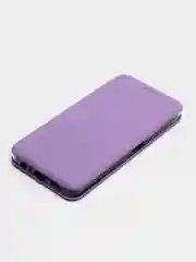 Сиреневый чехол-книжка для Realme C21 / C21Y, C3 / 5 / 6i, C30 / C30S / С31 / С33 / C35