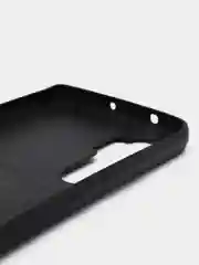 Черный чехол для Xiaomi Note 10 Lite, под кожу