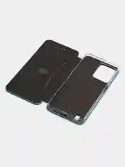 Голубой чехол-книжка для Realme C21 / C21Y, C3 / 5 / 6i, C30 / C30S / С31 / С33 / C35