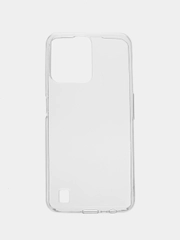 Чехол для Realme C30, C31, C33, C35, прозрачный, силиконовый