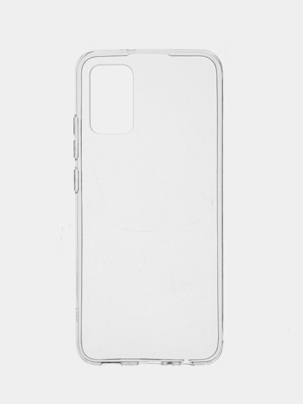 Чехол Samsung Galaxy A02s (Самсунг Галакси А02с) прозрачный, силиконовый