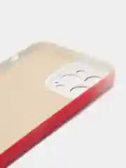 Коралловый меланж чехол iPhone 13, 13 Pro, 13 Pro Max, силиконовый, с мягким подкладом