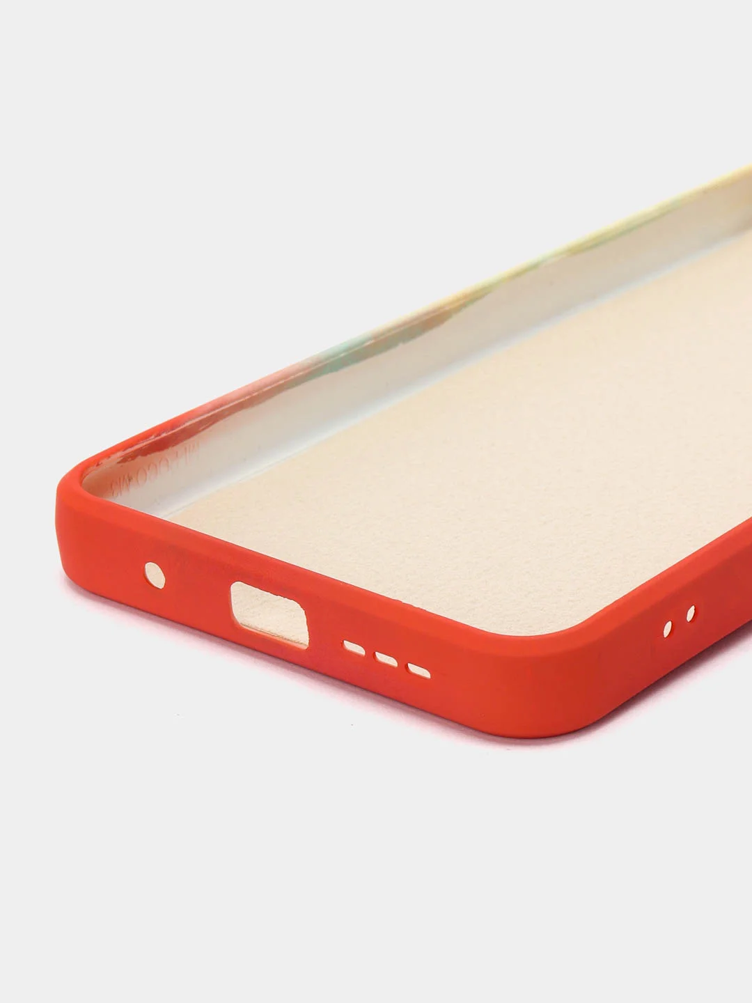 Коралловый меланж чехол Xiaomi Poco M3, Сяоми Поко М3 силиконовый, с мягким подкладом