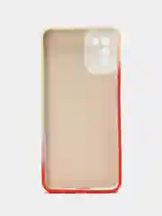 Коралловый меланж чехол Xiaomi Poco M3, Сяоми Поко М3 силиконовый, с мягким подкладом