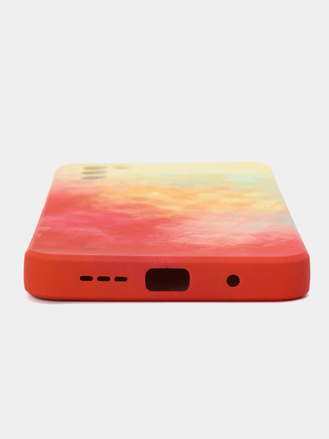 Коралловый меланж чехол Xiaomi Poco M3, Сяоми Поко М3 силиконовый, с мягким подкладом