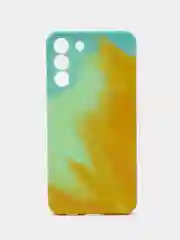 Горчичный чехол Samsung Galaxy S22 Plus (Самсунг Галакси С22 Плюс), силиконовый, с мягким подкладом