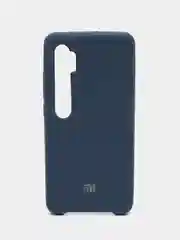 Синий меланж силиконовый чехол для Xiaomi Mi Note 10 Lite