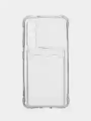 Прозрачный чехол на Samsung S23 (Самсунг С23), силиконовый прозрачный