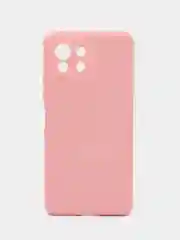 Розовый чехол для Xiaomi Mi 11 Lite однотонный