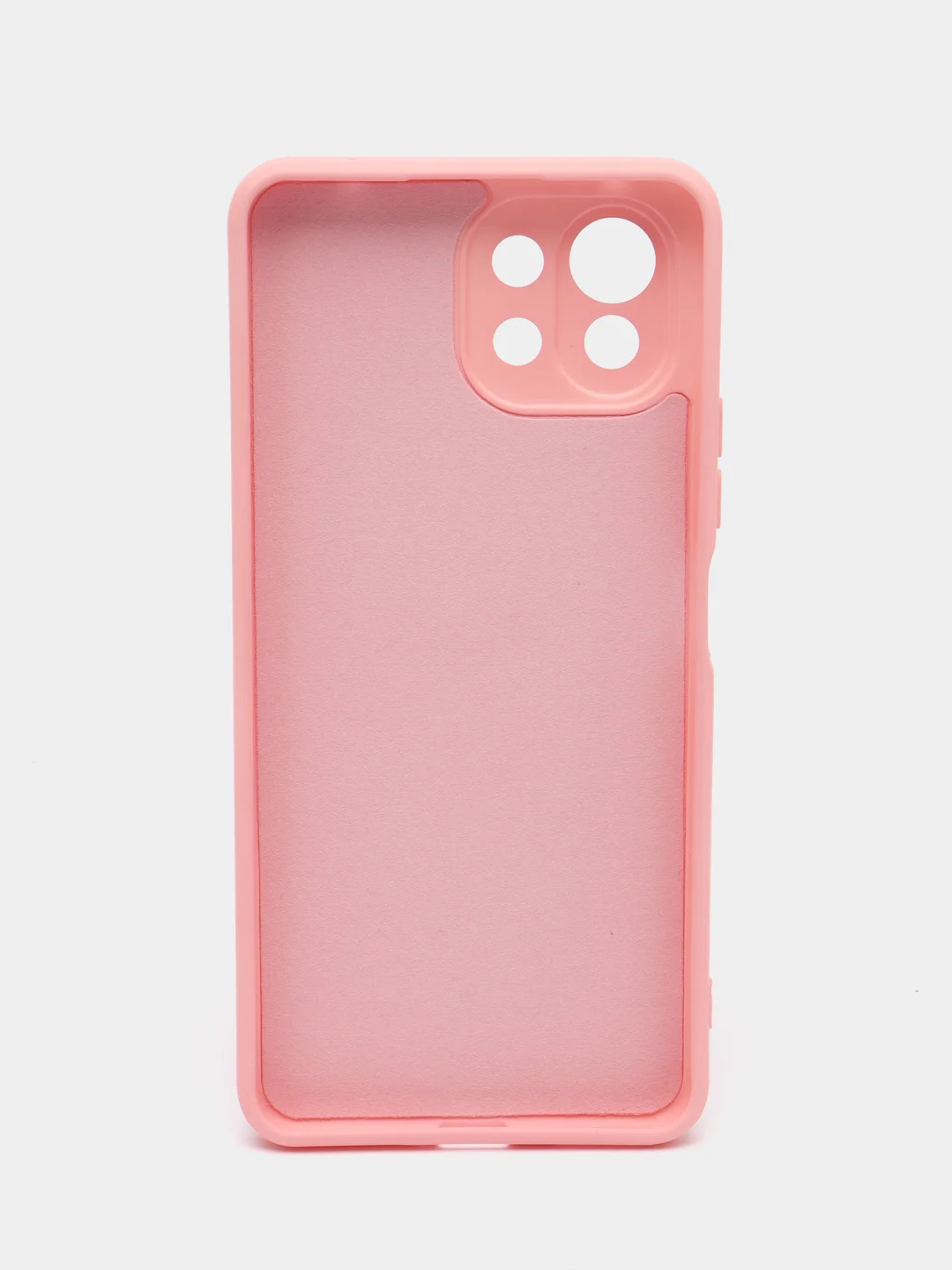 Розовый чехол для Xiaomi Mi 11 Lite однотонный
