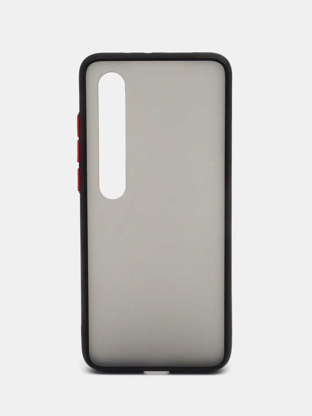 Черный чехол для Xiaomi Mi 10/Mi 10Pro с цветной окантовкой