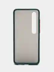 Тёмно-бирюзовый чехол для Xiaomi Mi 10/Mi 10Pro с цветной окантовкой