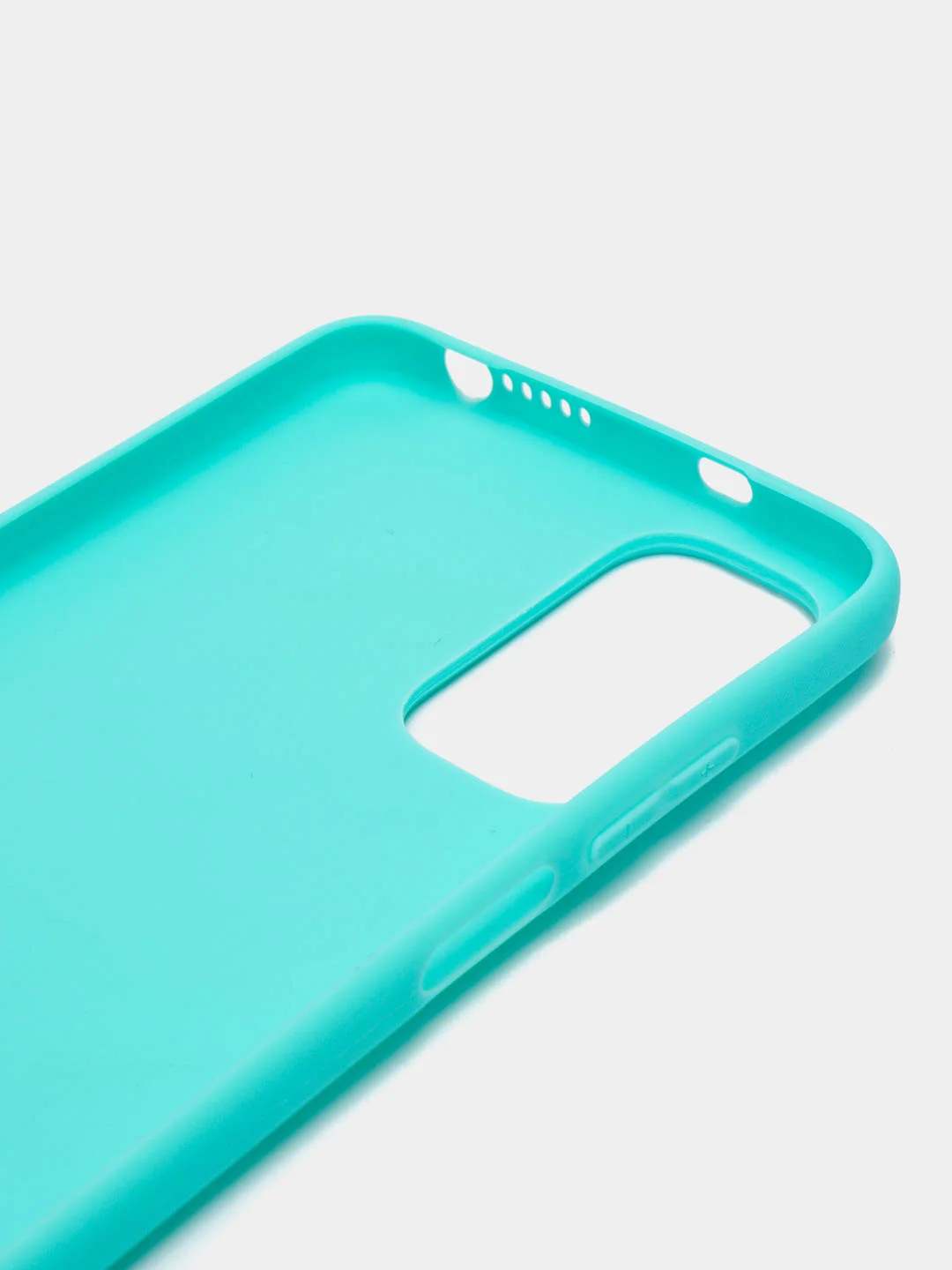 Бирюзовый чехол для Xiaomi Redmi Note 11 4G, Note 11S, Note 11 NFC, силиконовый