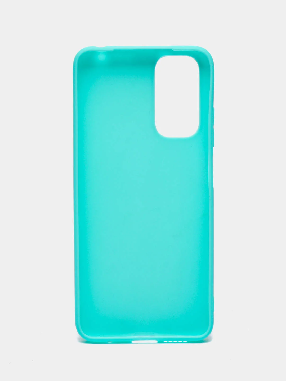 Бирюзовый чехол для Xiaomi Redmi Note 11 4G, Note 11S, Note 11 NFC, силиконовый