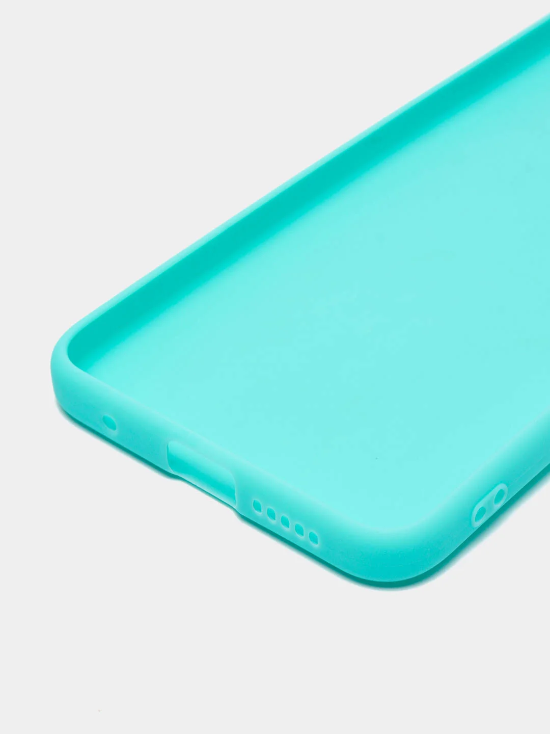 Бирюзовый чехол для Xiaomi Redmi Note 11 4G, Note 11S, Note 11 NFC, силиконовый