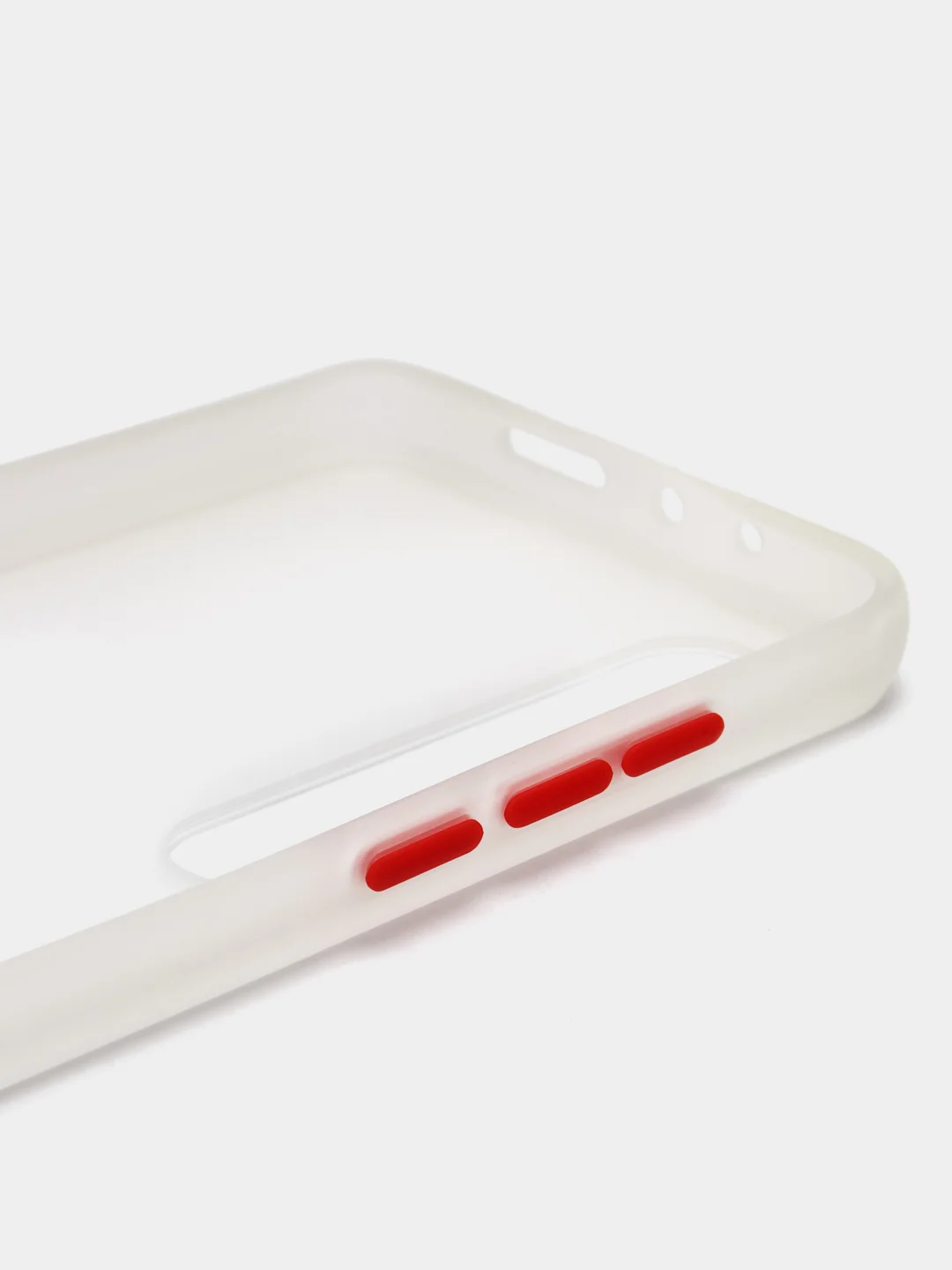 Белый чехол для Xiaomi Mi 10/Mi 10Pro с цветной окантовкой