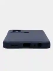Темно-синий чехол для Infinix Hot 11s (Инфиникс Хот 11с), силиконовый