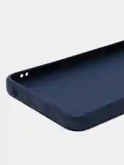 Темно-синий чехол для Infinix Hot 11s (Инфиникс Хот 11с), силиконовый