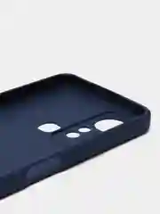 Темно-синий чехол для Infinix Hot 11s (Инфиникс Хот 11с), силиконовый