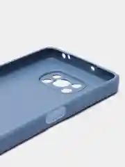 Синий меланж чехол для Xiaomi Poco X3 NFC, Poco X3 Pro (Сяоми Поко Икс3 нфс, Икс3 Про), силиконовый