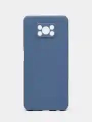 Синий меланж чехол для Xiaomi Poco X3 NFC, Poco X3 Pro (Сяоми Поко Икс3 нфс, Икс3 Про), силиконовый