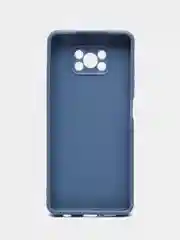 Синий меланж чехол для Xiaomi Poco X3 NFC, Poco X3 Pro (Сяоми Поко Икс3 нфс, Икс3 Про), силиконовый
