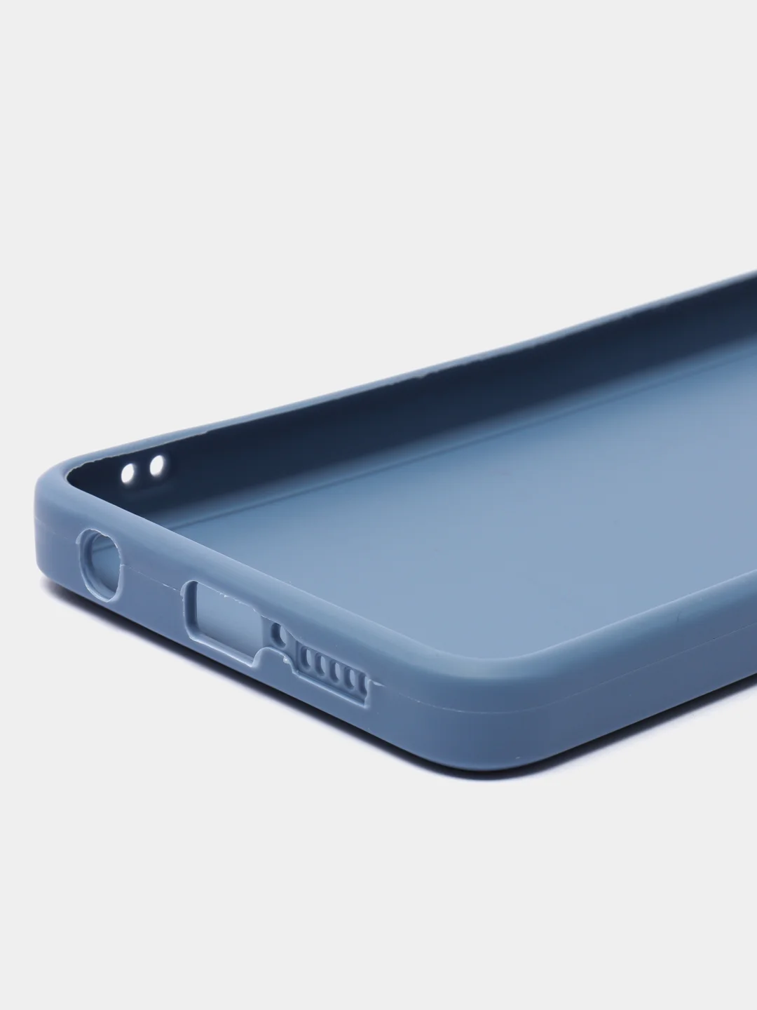 Синий меланж чехол для Xiaomi Poco X3 NFC, Poco X3 Pro (Сяоми Поко Икс3 нфс, Икс3 Про), силиконовый