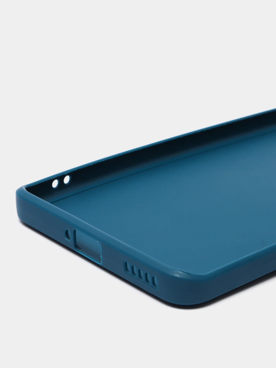 Синий силиконовый чехол для Honor 50, Huawei NOVA 9 (Хонор 50, Хуавей Нова 9), прозрачный