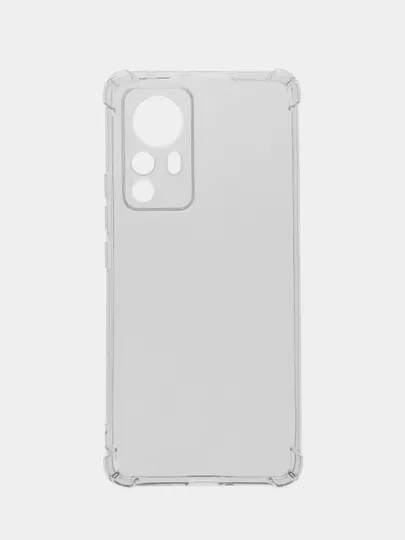 Силиконовый чехол для Xiaomi 12 pro (Сяоми 12 про), прозрачный