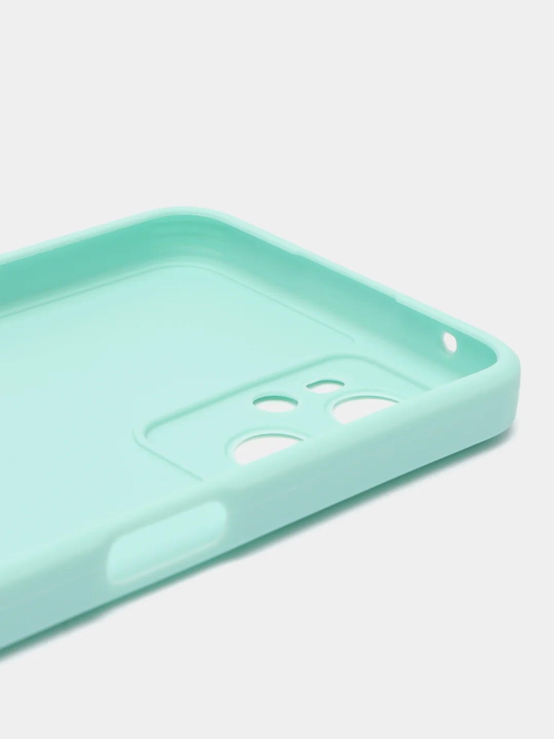 Мятный силиконовый чехол для Realme 9i 4G / Oppo A96, (Реалми 9Ай / Оппо А96), прозрачный