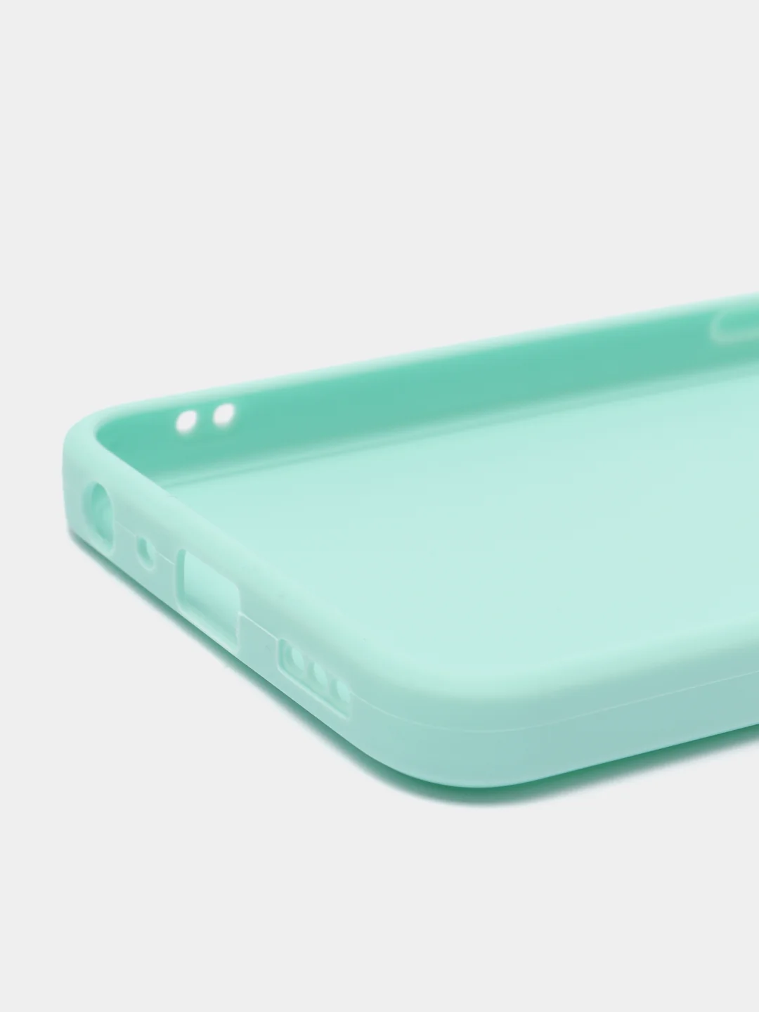 Мятный силиконовый чехол для Realme 9i 4G / Oppo A96, (Реалми 9Ай / Оппо А96), прозрачный