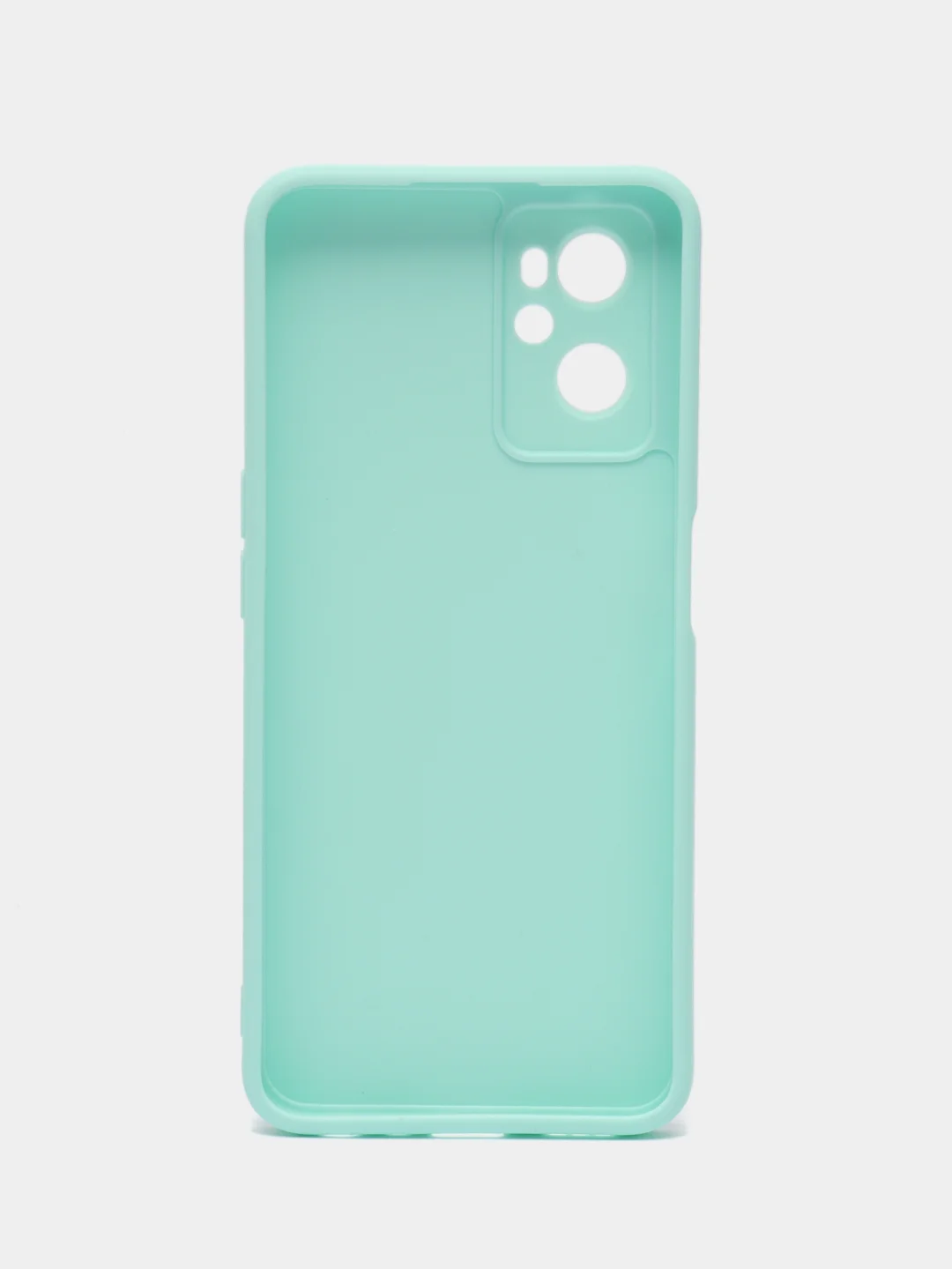 Мятный силиконовый чехол для Realme 9i 4G / Oppo A96, (Реалми 9Ай / Оппо А96), прозрачный