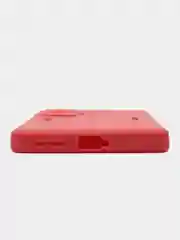 Коралловый чехол для Xiaomi Poco F4 GT (Поко Ф4 Джити) силиконовый, черный, матовый, с защитой камеры