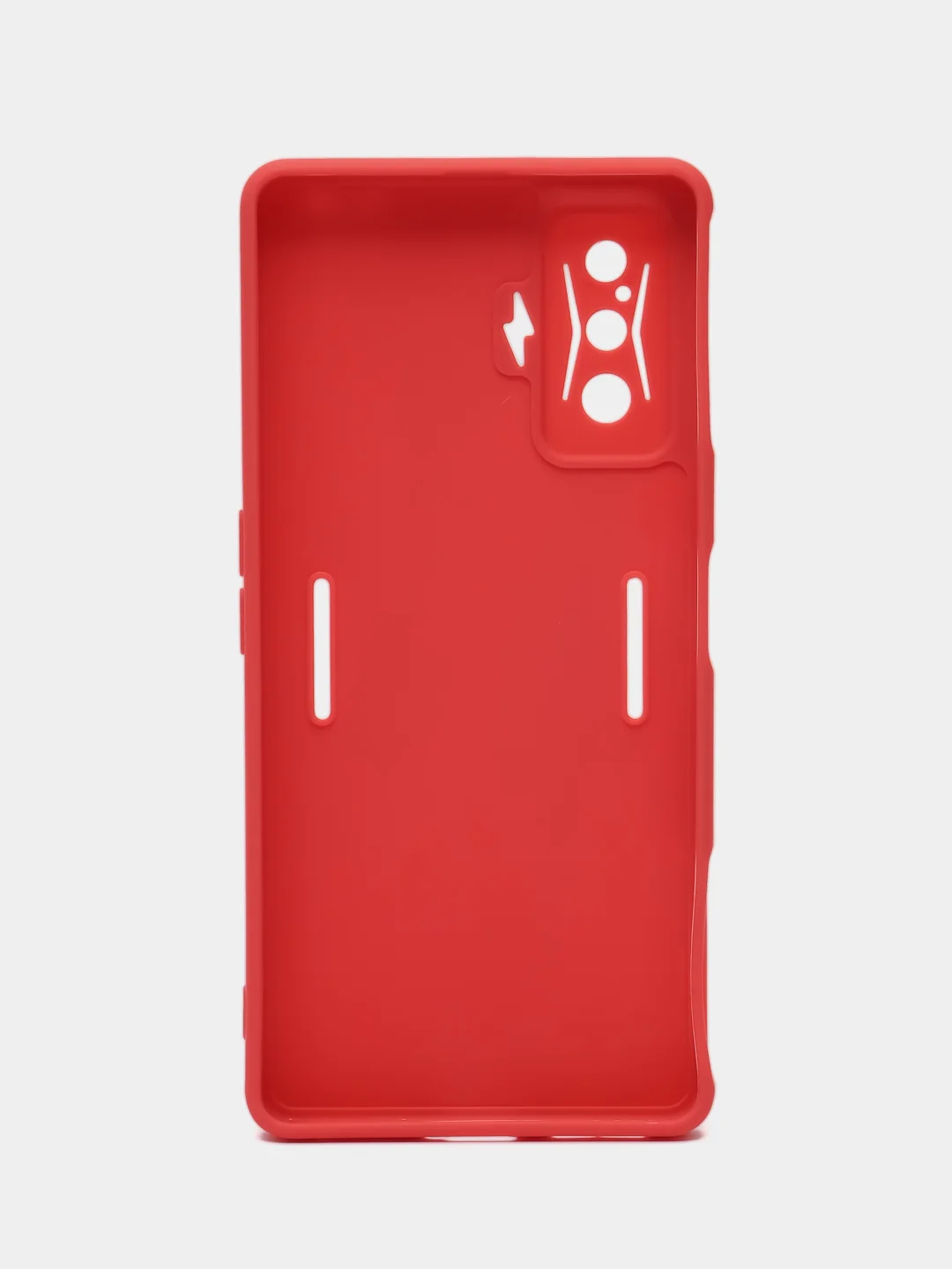 Коралловый чехол для Xiaomi Poco F4 GT (Поко Ф4 Джити) силиконовый, черный, матовый, с защитой камеры