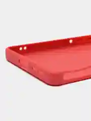 Коралловый чехол для Xiaomi Poco F4 GT (Поко Ф4 Джити) силиконовый, черный, матовый, с защитой камеры