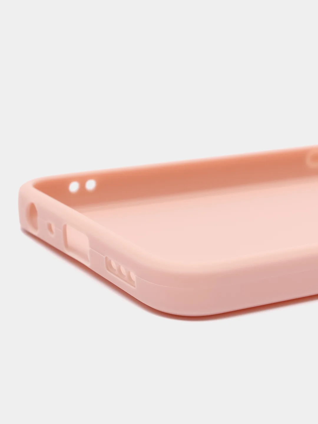 Пудровый силиконовый чехол для Realme 9i 4G / Oppo A96, (Реалми 9Ай / Оппо А96), прозрачный
