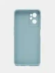 Светло-синий силиконовый чехол для Realme 9i 4G / Oppo A96, (Реалми 9Ай / Оппо А96), прозрачный