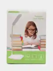 Белый настольный светильник, светодиодный, на аккумуляторе