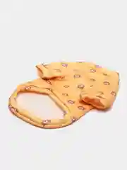 Желтый толстовка-комбинезон для собак и кошек