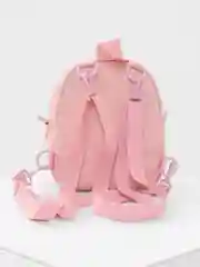 Розовый женский мини-рюкзак из ткани оксфорд