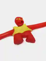 Красный тянущаяся фигурка "Гуджитсу" (GooJitZu)